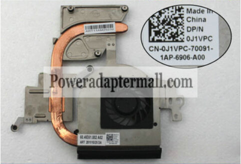 Dell Inspiron 15R N5110 Independent Fan Heatsink J1VPC 0J1VPC